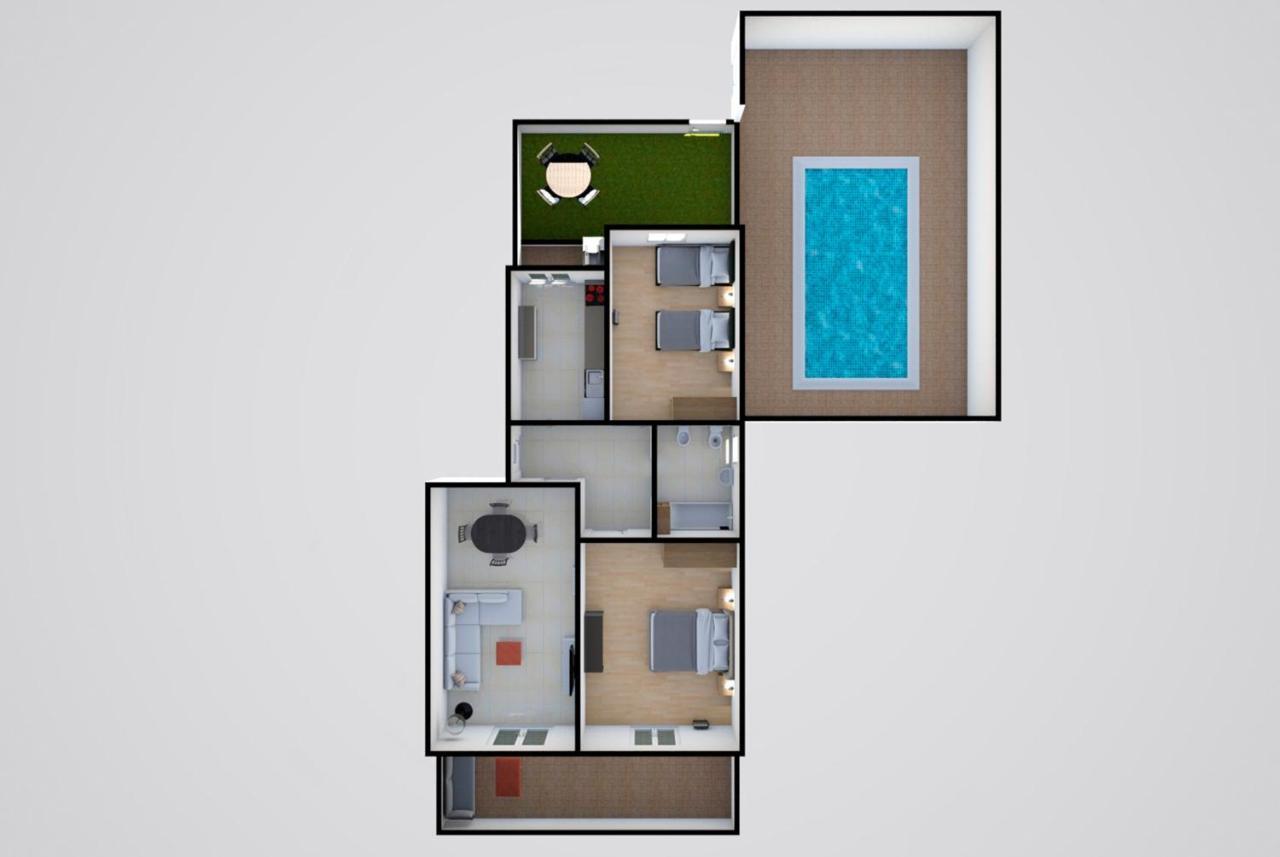 Marta Apartment - Balcony, Patio, Pool Ferrel  Exterior photo